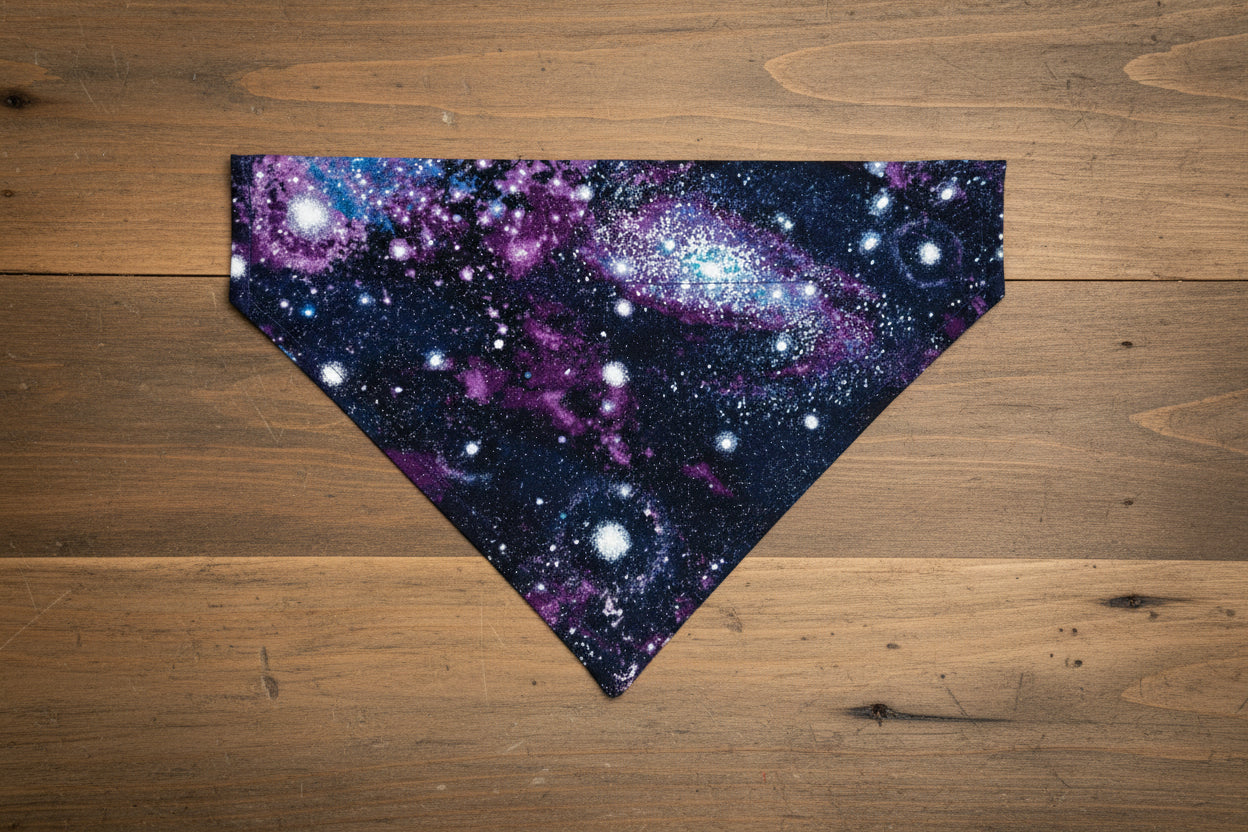 Cosmic Night Sky Dog Bandana