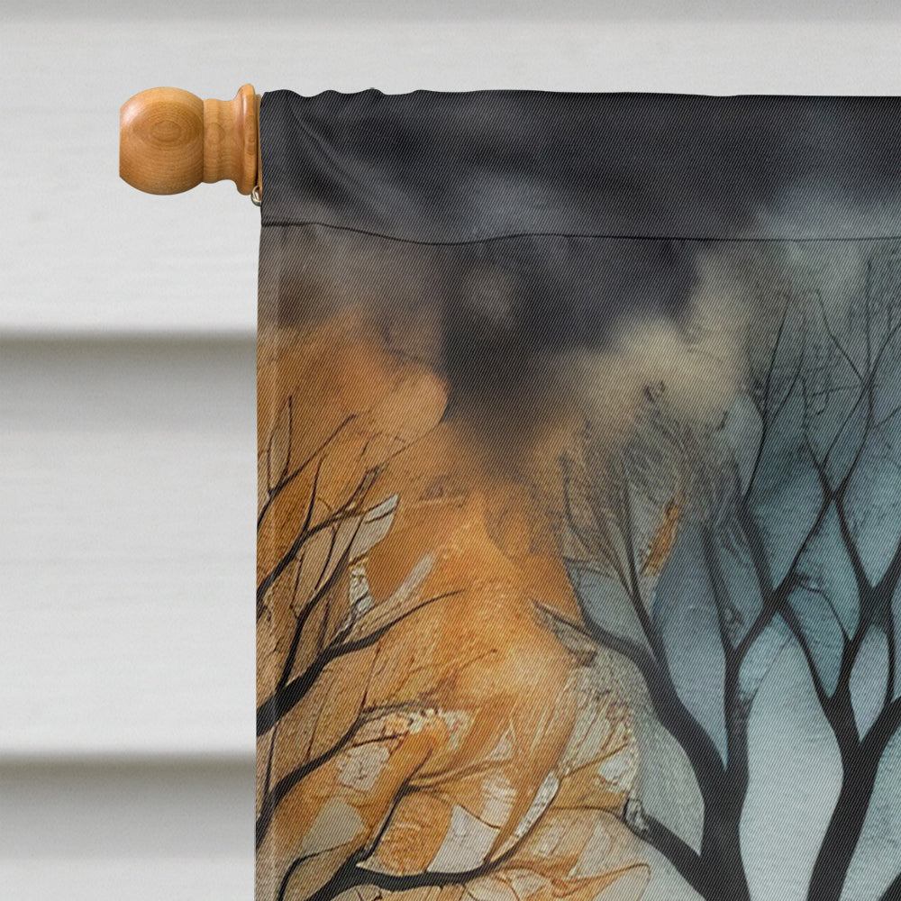 Ghosts Spooky Halloween House Flag