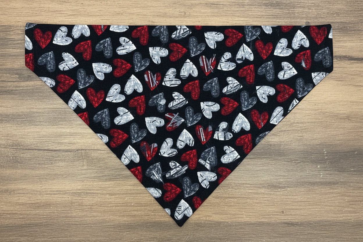 Sweetheart Sketch Dog Bandana