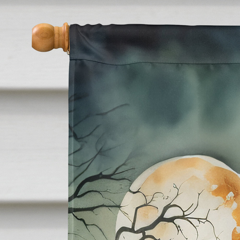 Graveyard Spooky Halloween House Flag