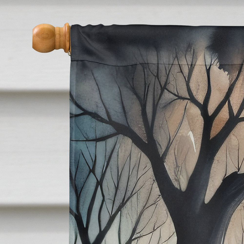 Ghosts Spooky Halloween House Flag