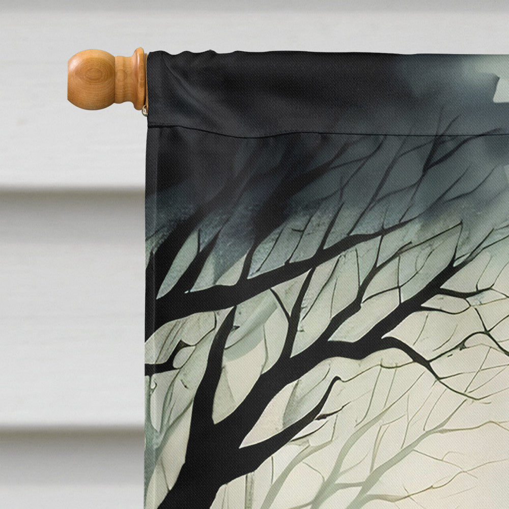 Goblins Spooky Halloween House Flag