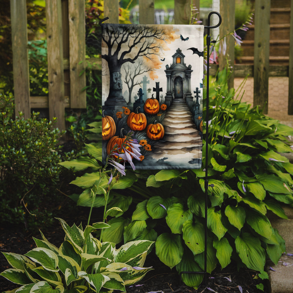 Marigold Spooky Halloween Garden Flag – Outdoor Decorative Yard Flag