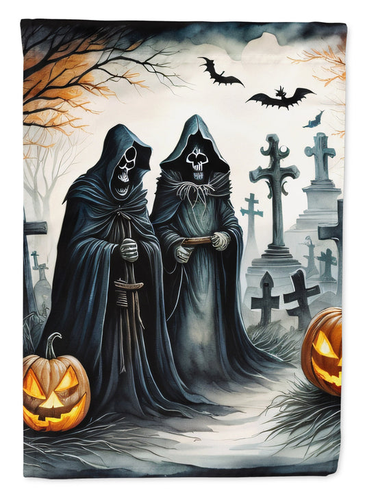 The Grim Reaper Spooky Halloween House Flag