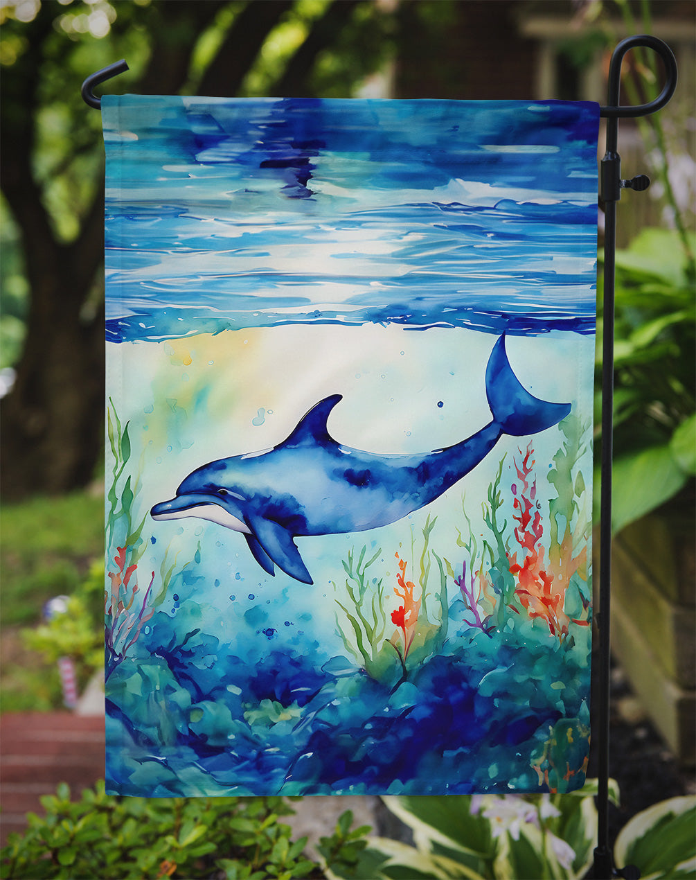Dolphin Garden Flag – Outdoor Decorative Yard Flag