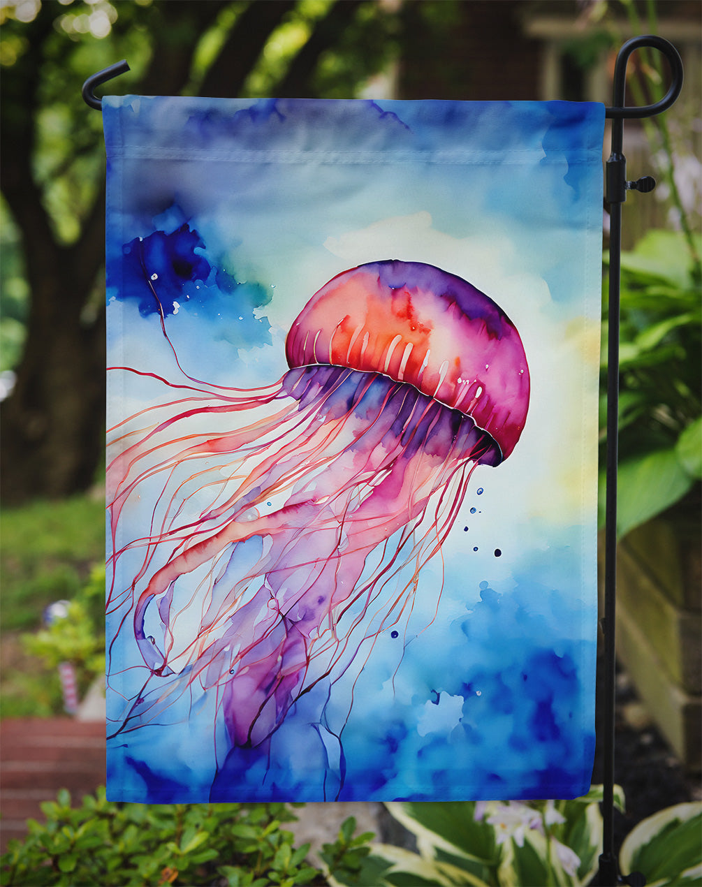 Jellyfish Garden Flag – Outdoor Decorative Yard Flag