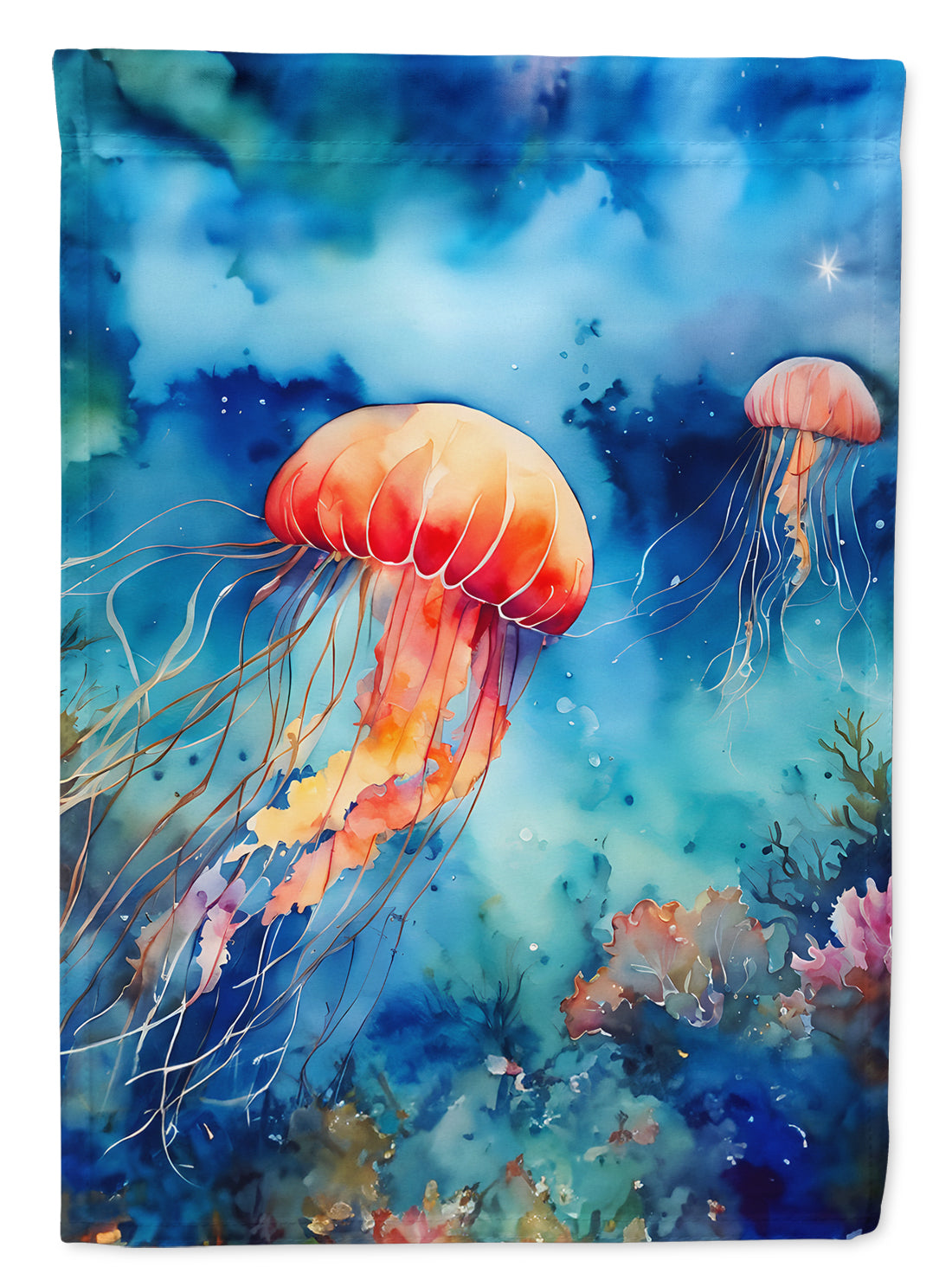 Jellyfish Garden Flag – Outdoor Decorative Yard Flag