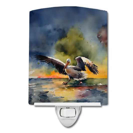 Pelican Ceramic Night Light