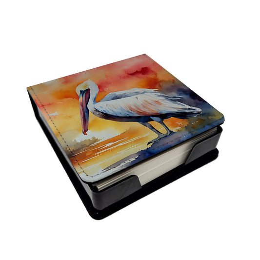 Pelican PU Leather Note Paper Holder
