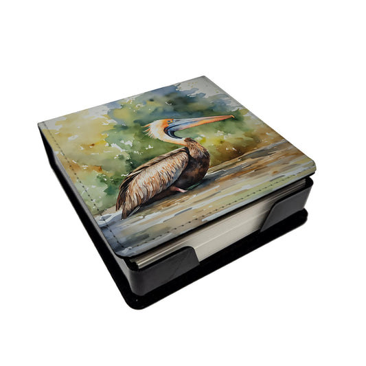 Pelican PU Leather Note Paper Holder