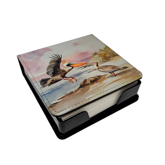 Pelican PU Leather Note Paper Holder