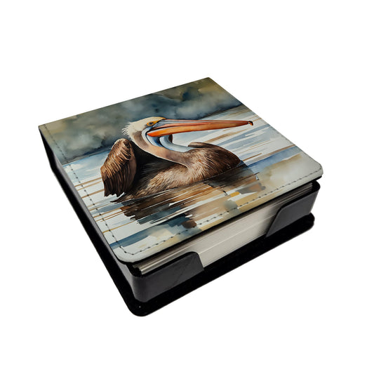 Pelican PU Leather Note Paper Holder