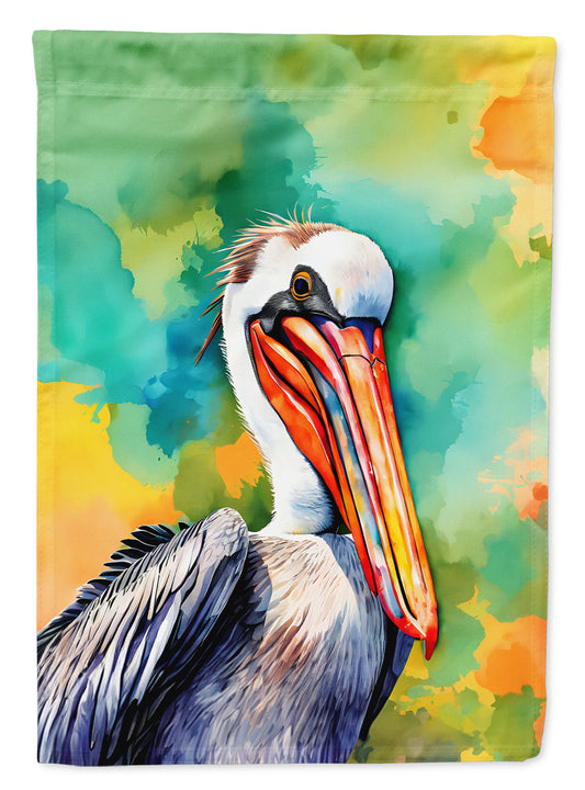 Hippie Animal Pelican House Flag