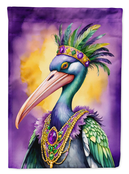Pelican Mardi Gras Garden Flag – Decorative Garden Flag by Caroline's Treasures