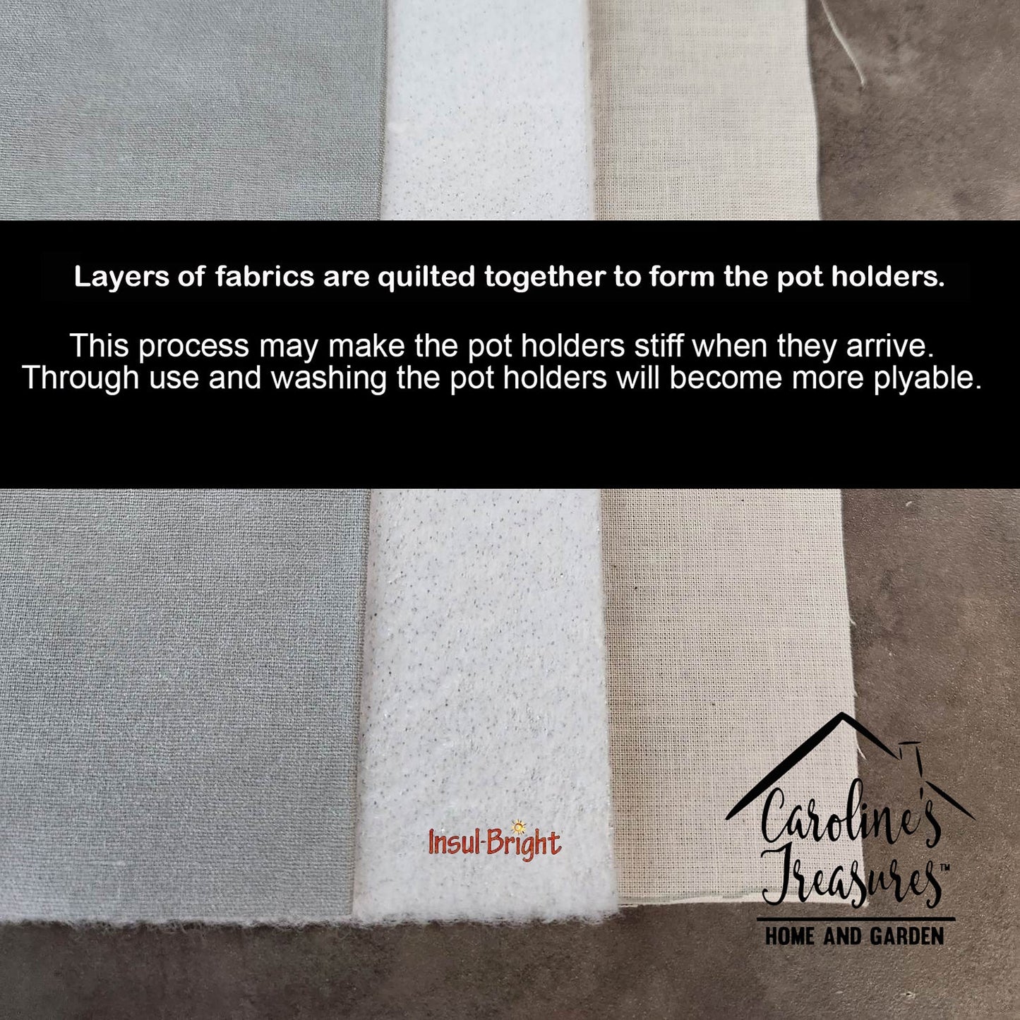 Pelican Fyling at Sunrise Pot Holders - Set of 2 Decorative Kitchen Helpers | Made in the USA