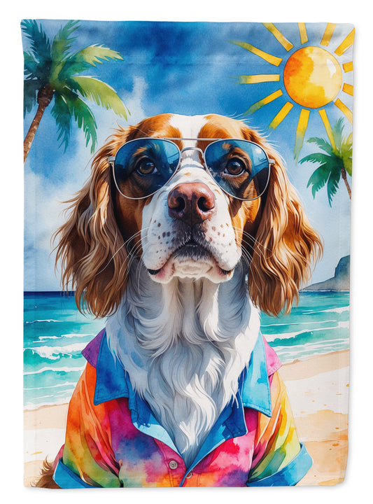 Brittany Summer Beach Time House Flag