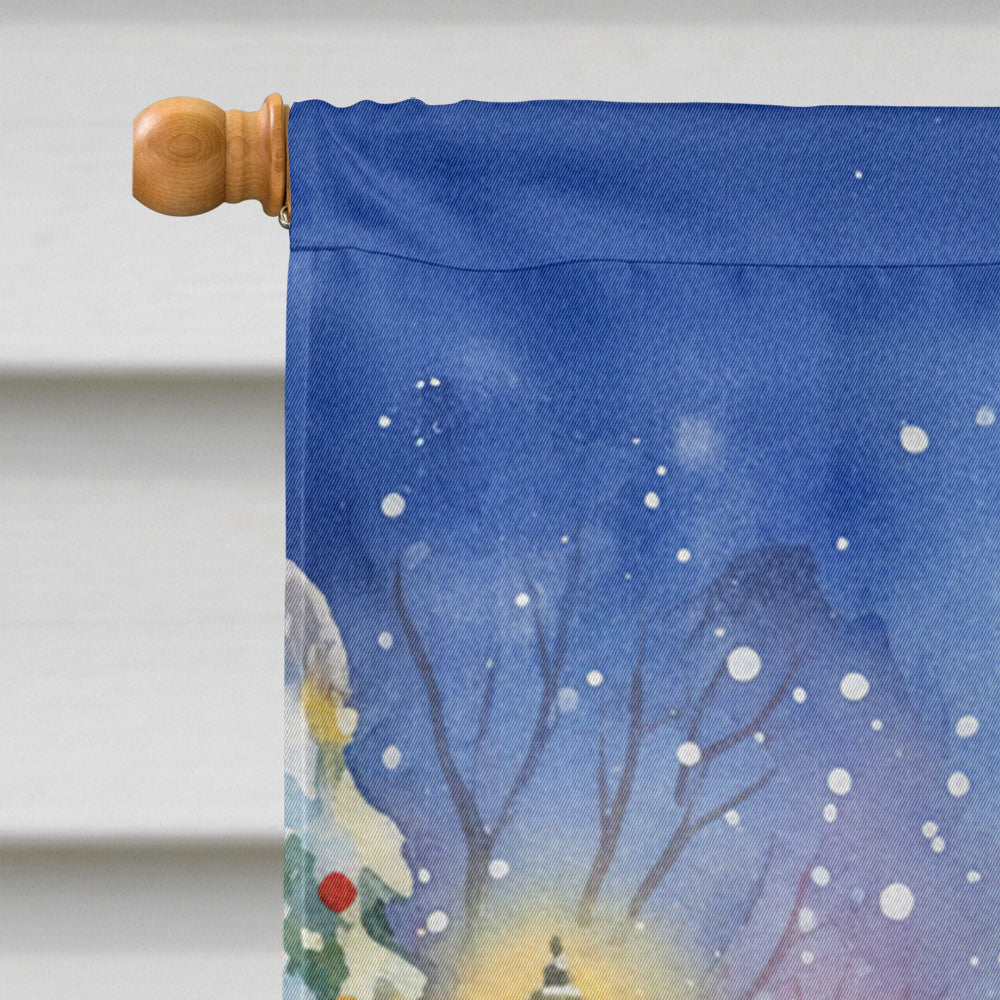 Bluebird with Santa Claus House Flag