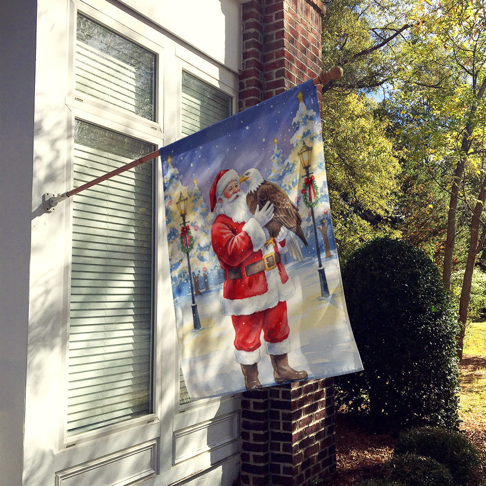 Eagle with Santa Claus House Flag