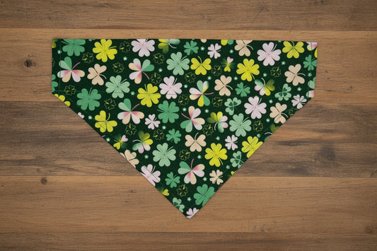 Lucky Clovers Dog Bandana