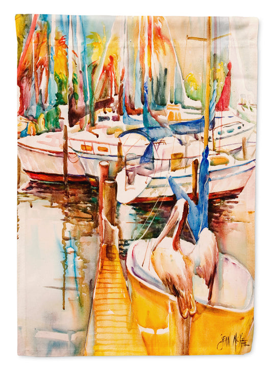 Sailboats and Pelicans Garden Flag – Decorative Outdoor Yard Flag JMK1160GF